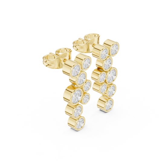 Cascade Bezel Drops (ER 0256)