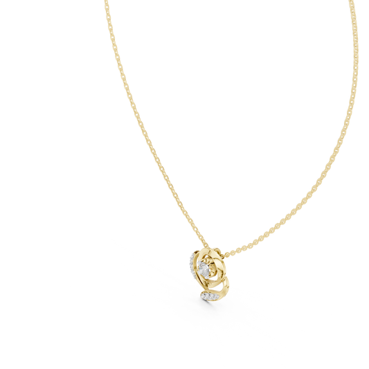 Floral Whirl Pendant (PND 0060)