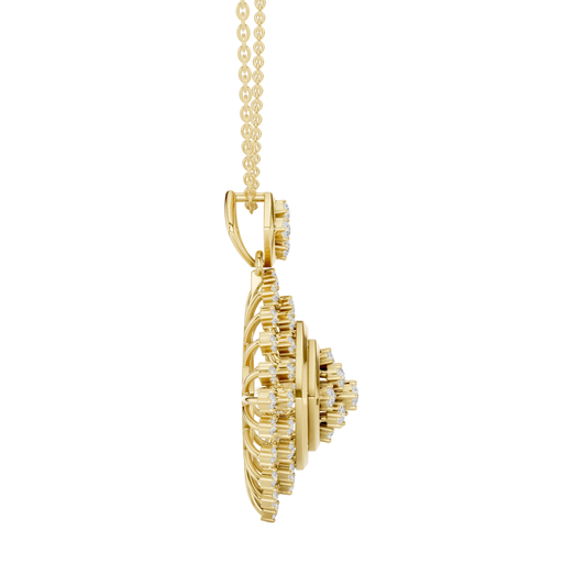 Radiant Crest Pendant (PND 0076)