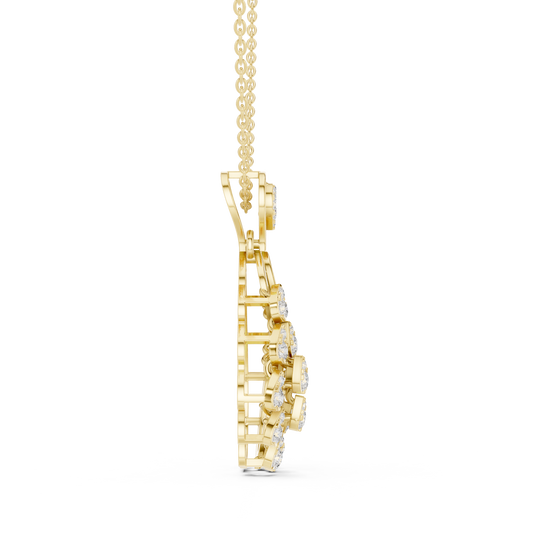 Serpentine Drop Pendant (PND 0086)
