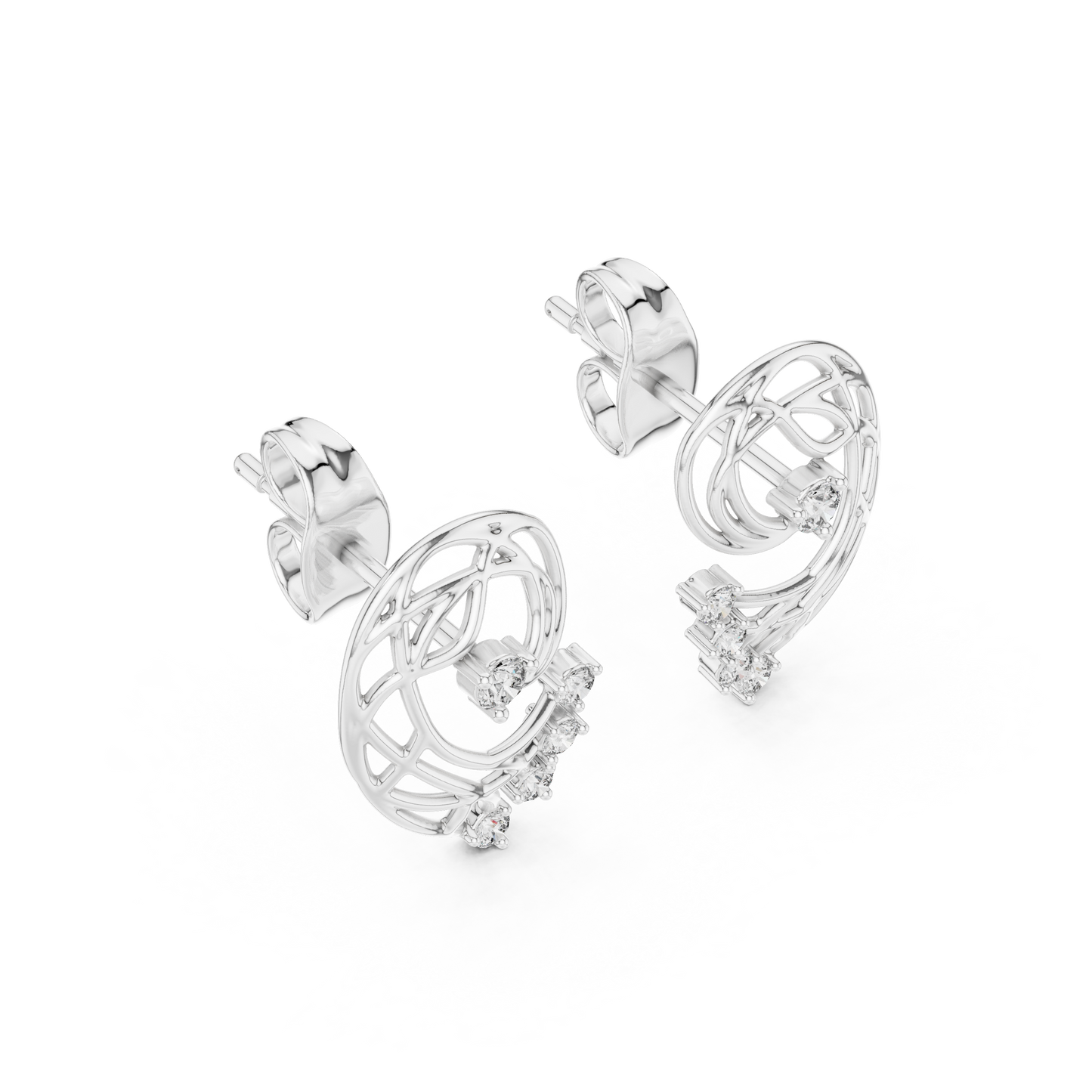 Whispering Vines Studs (ER 0032)