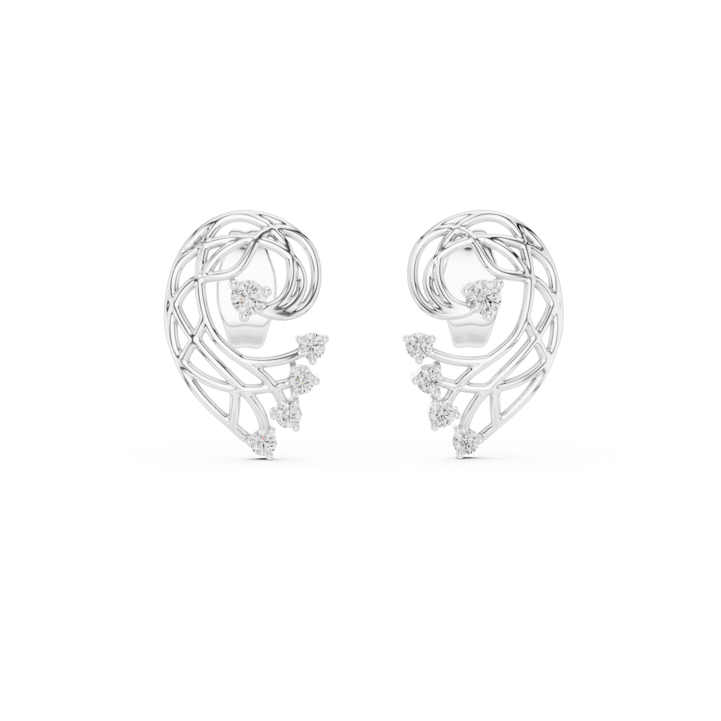 Whispering Vines Studs (ER 0032)
