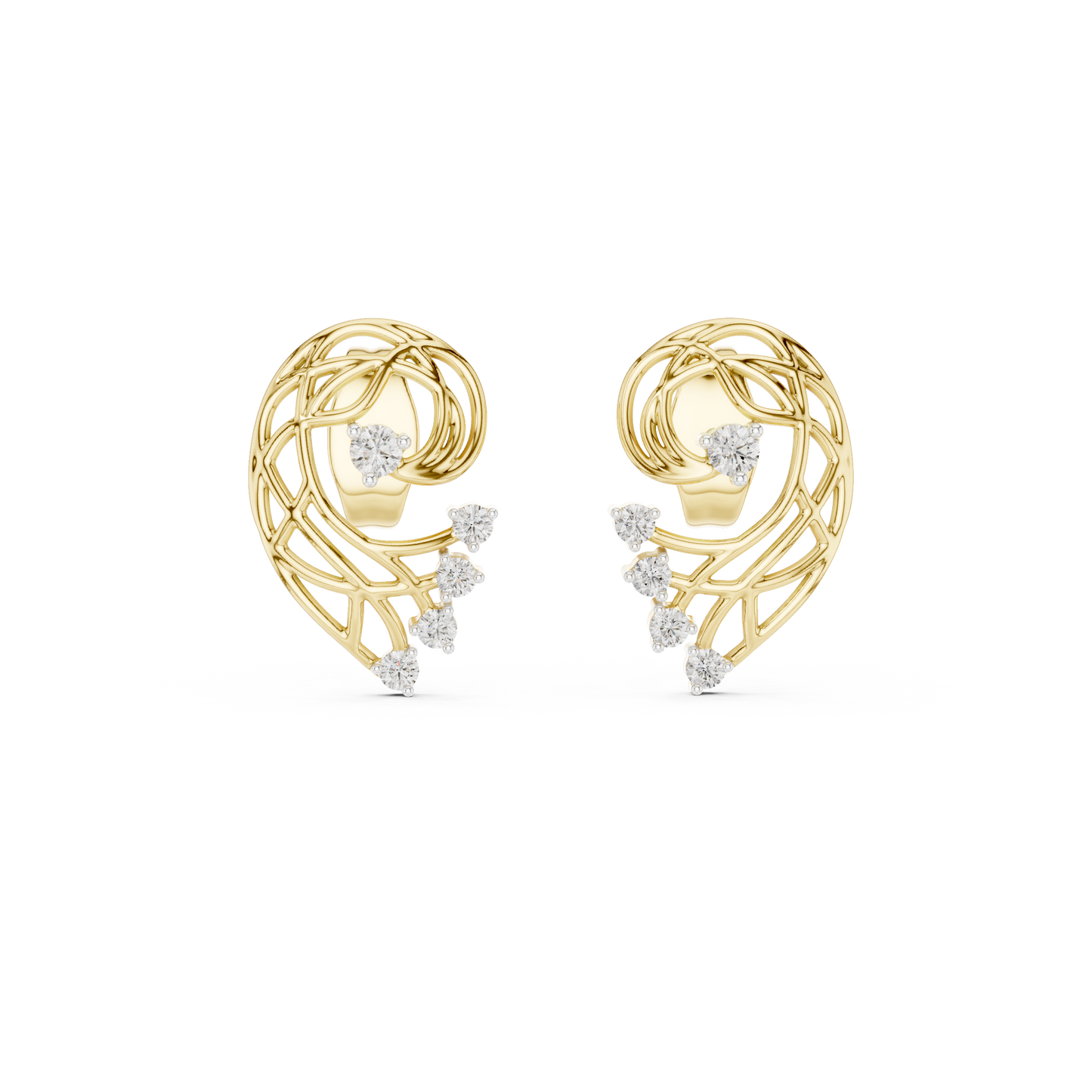 Whispering Vines Studs (ER 0032)