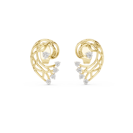 Whispering Vines Studs (ER 0032)