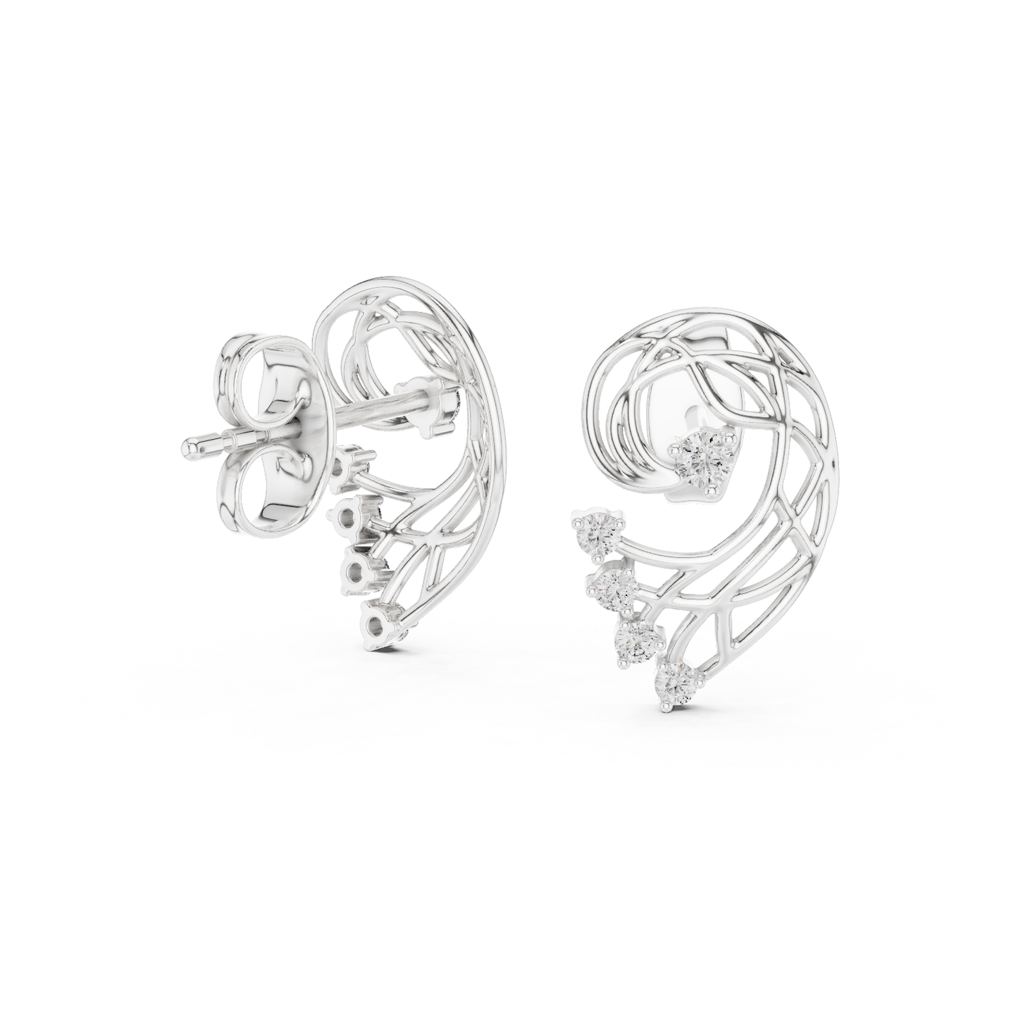 Whispering Vines Studs (ER 0032)