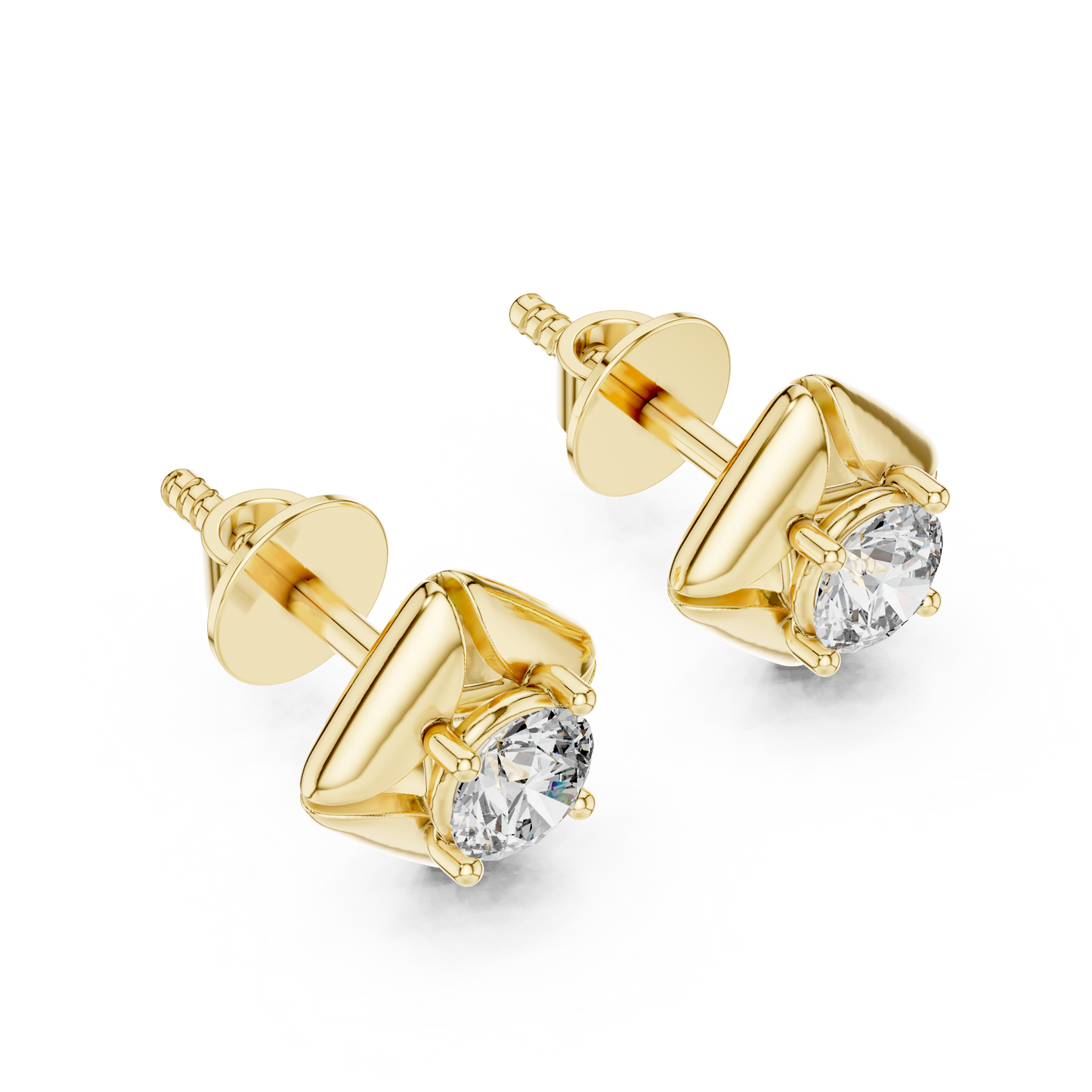 Facet Frame Studs (ER 0044)