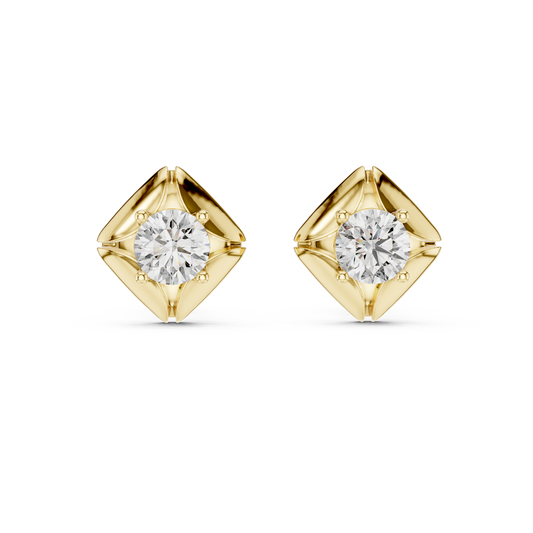 Facet Frame Studs (ER 0044)