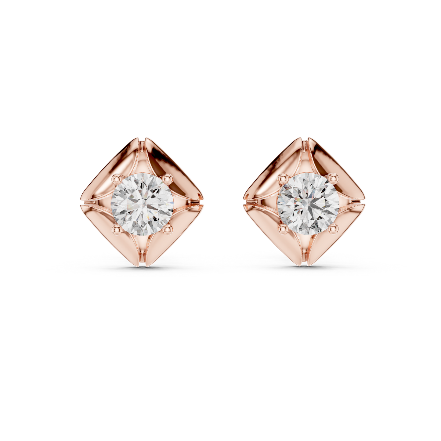 Facet Frame Studs (ER 0044)