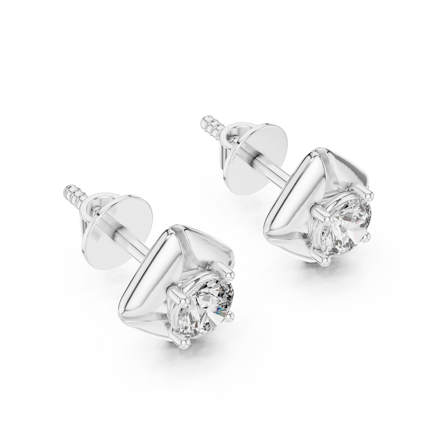 Facet Frame Studs (ER 0044)
