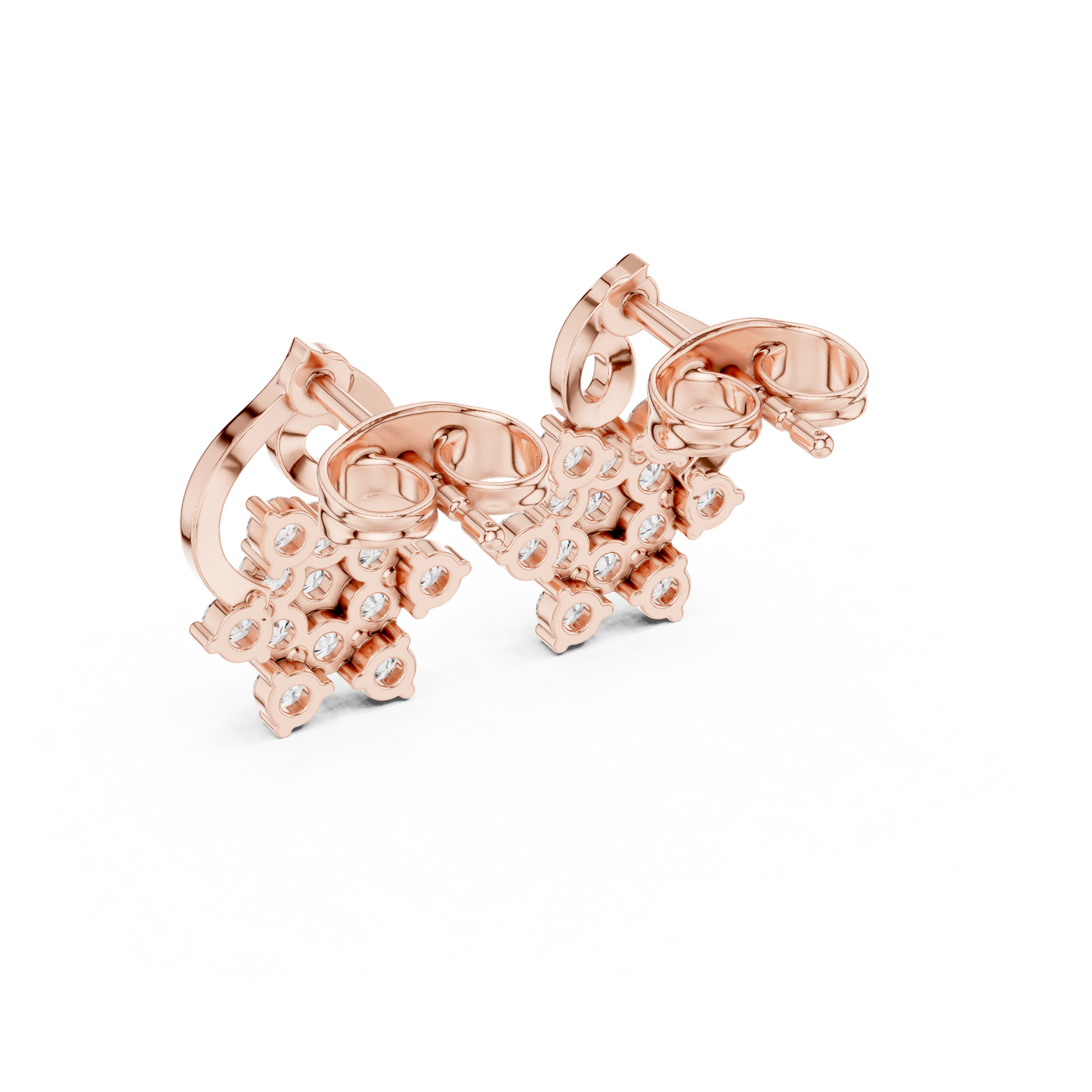 Paisley Cluster Studs (ER 0135)