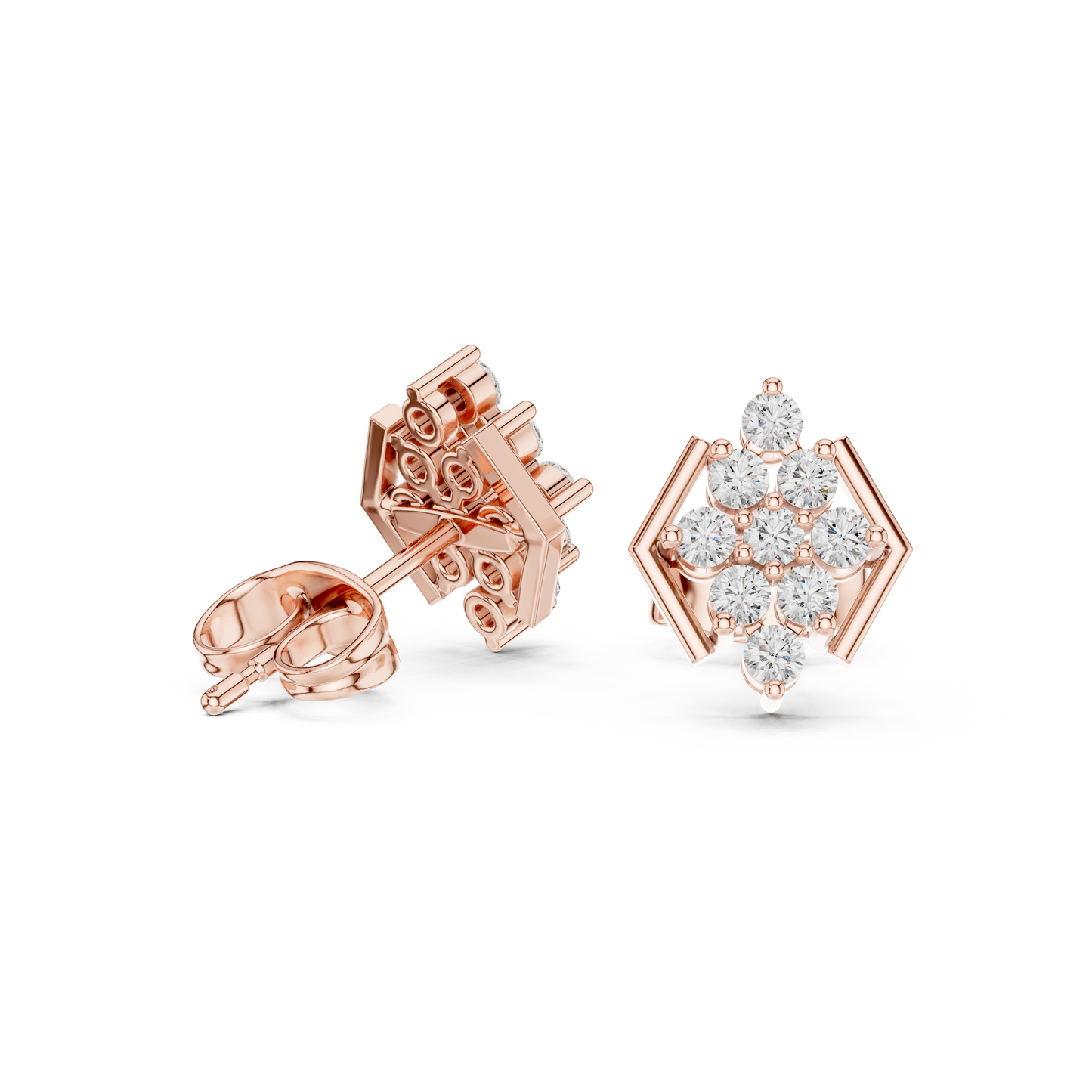 Lumen Block Studs (ER 0187)
