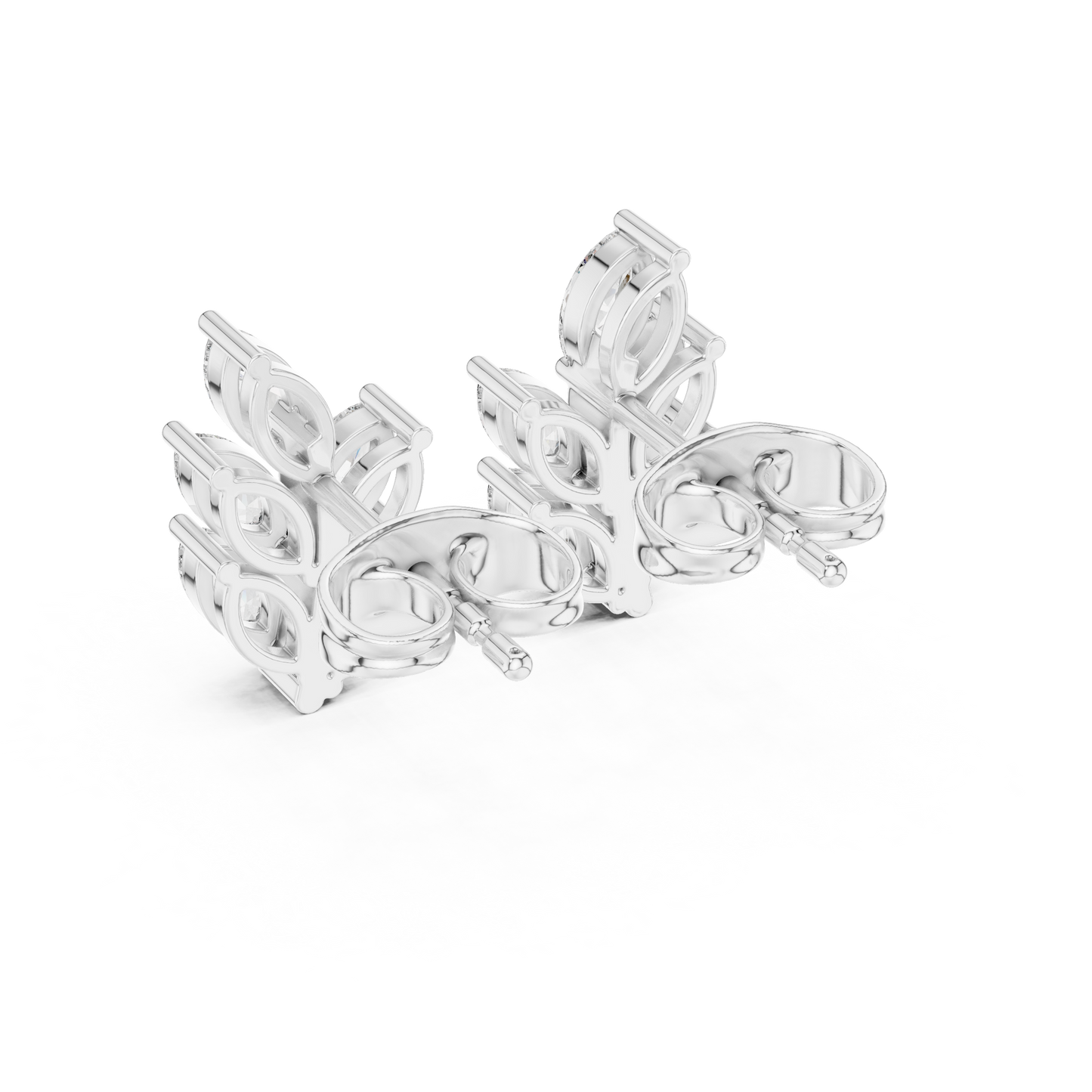 Verdant Marquise Studs (ER 0196) (Lab Grown)