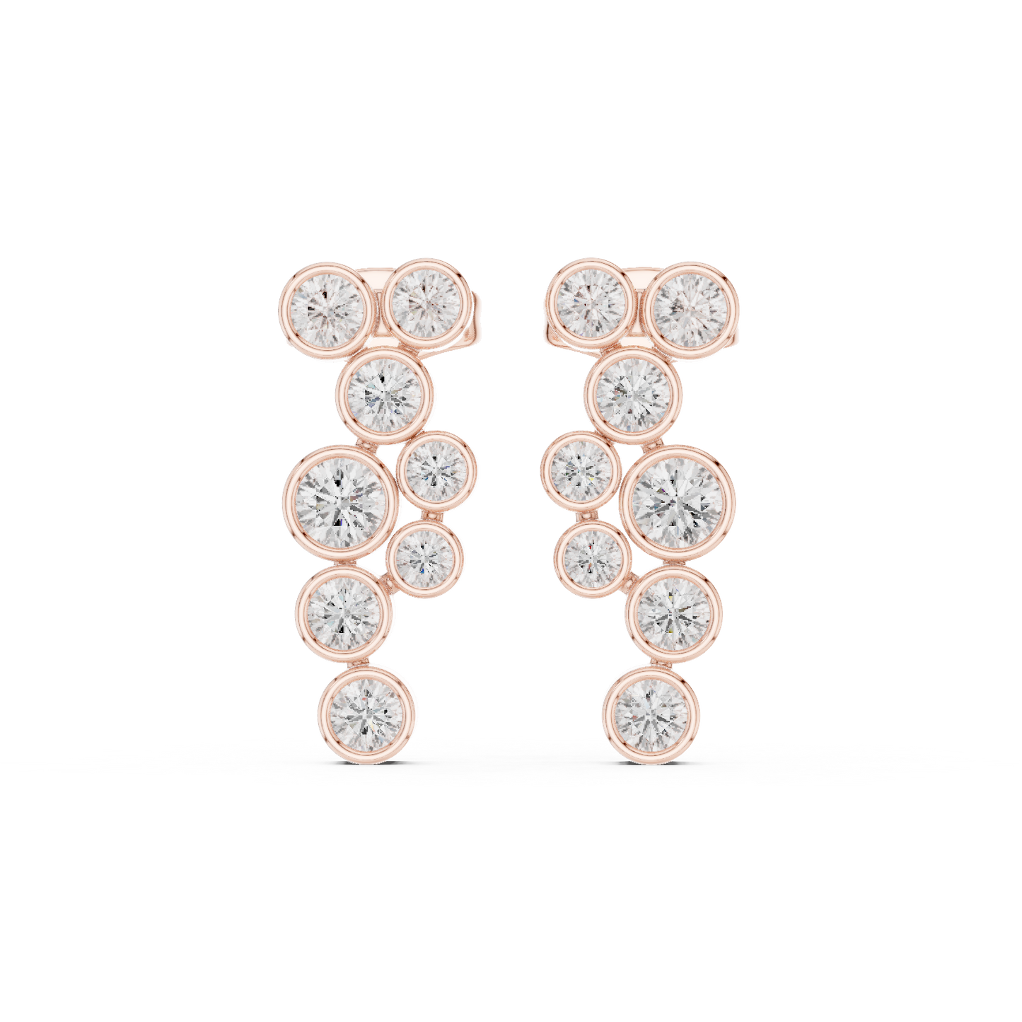 Cascade Bezel Drops (ER 0256)
