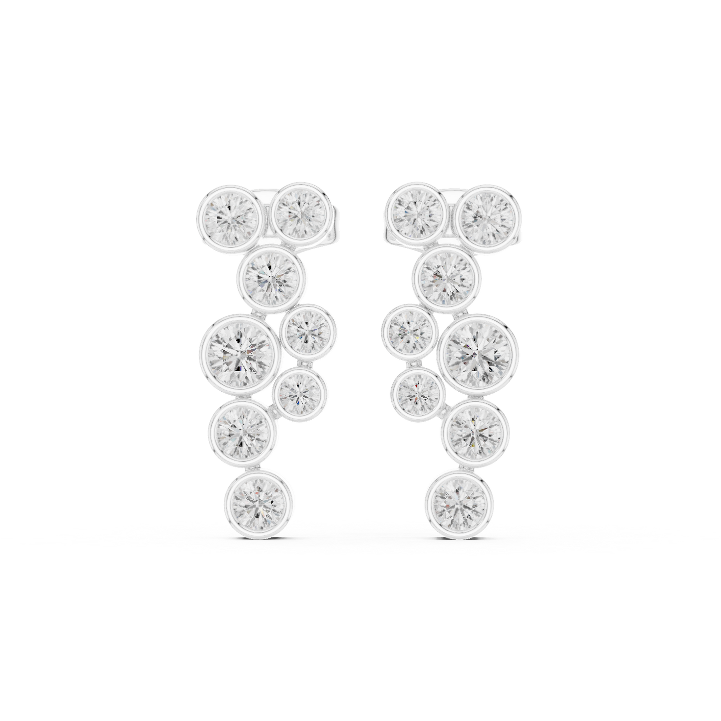 Cascade Bezel Drops (ER 0256)