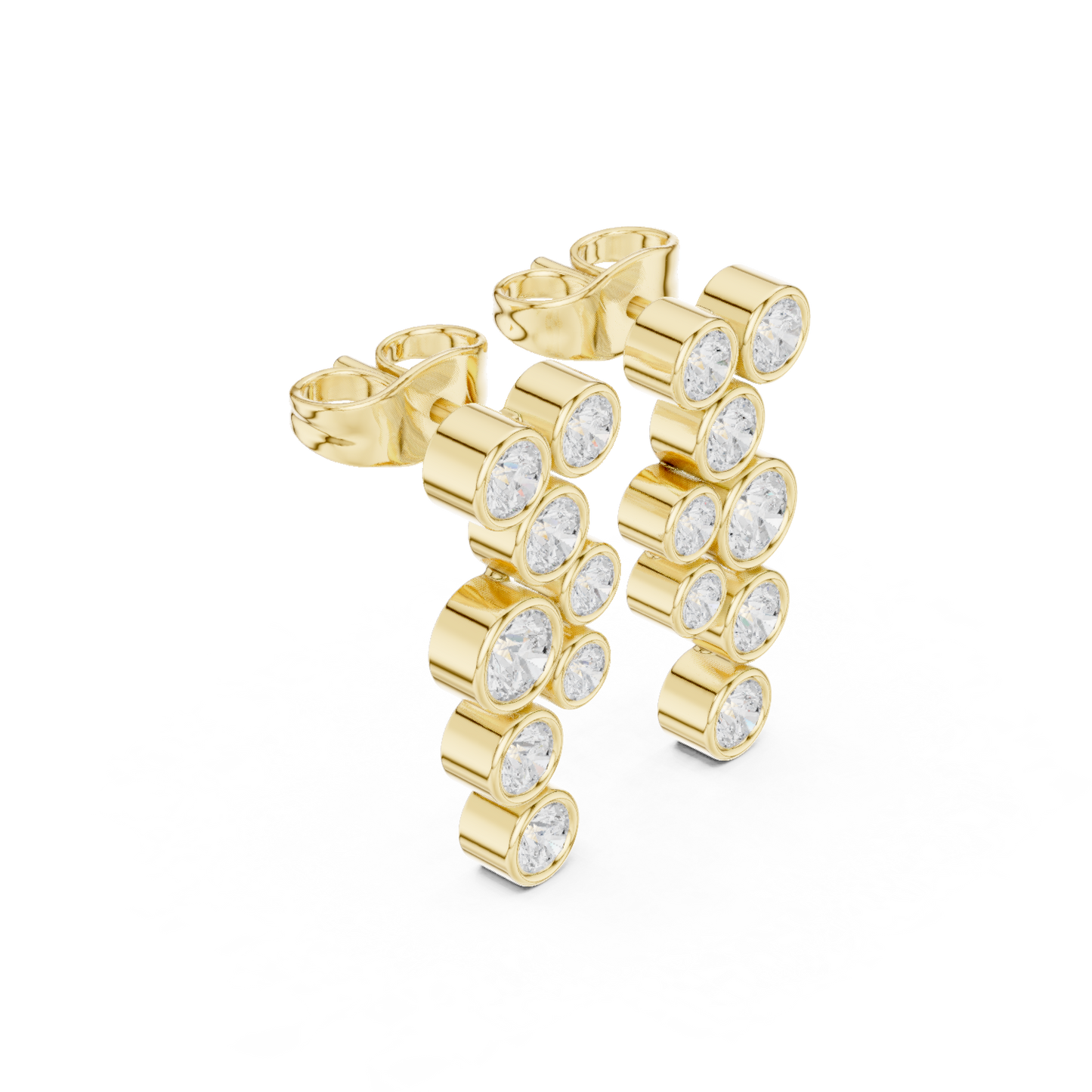Cascade Bezel Drops (ER 0256)