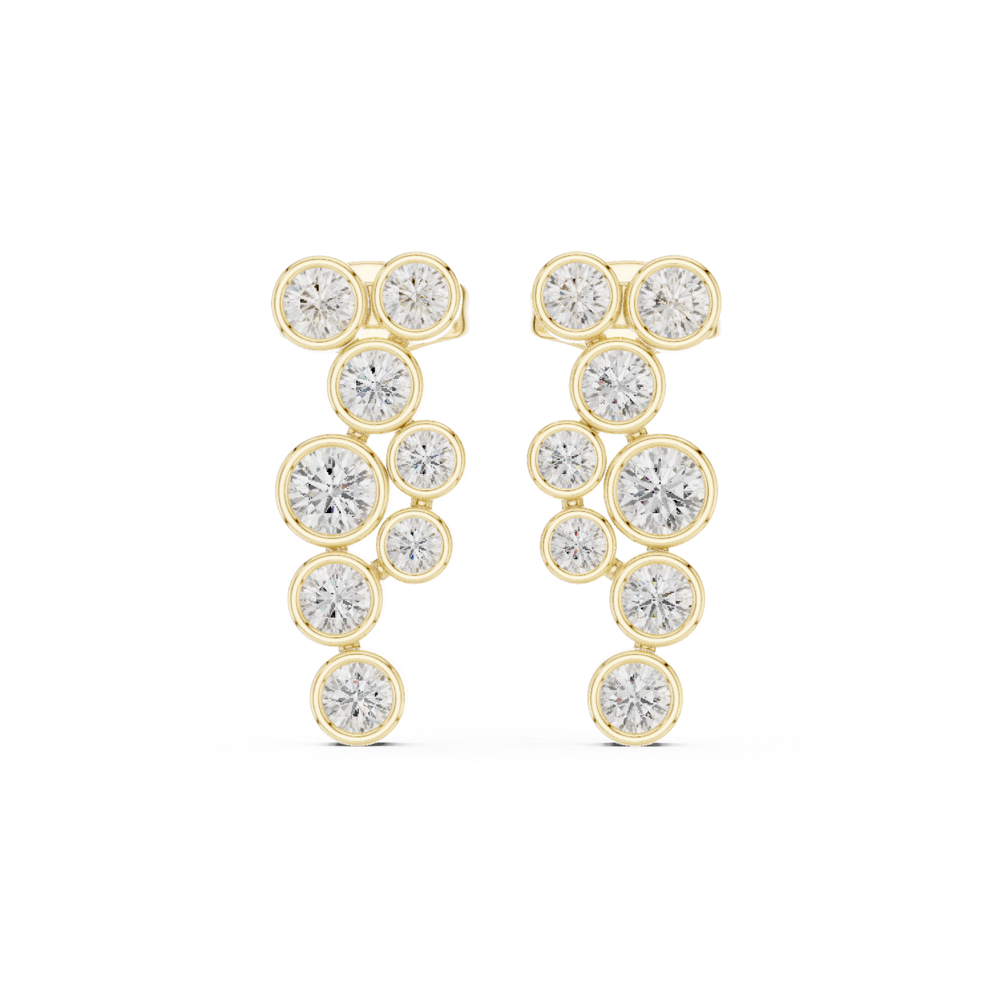 Cascade Bezel Drops (ER 0256)