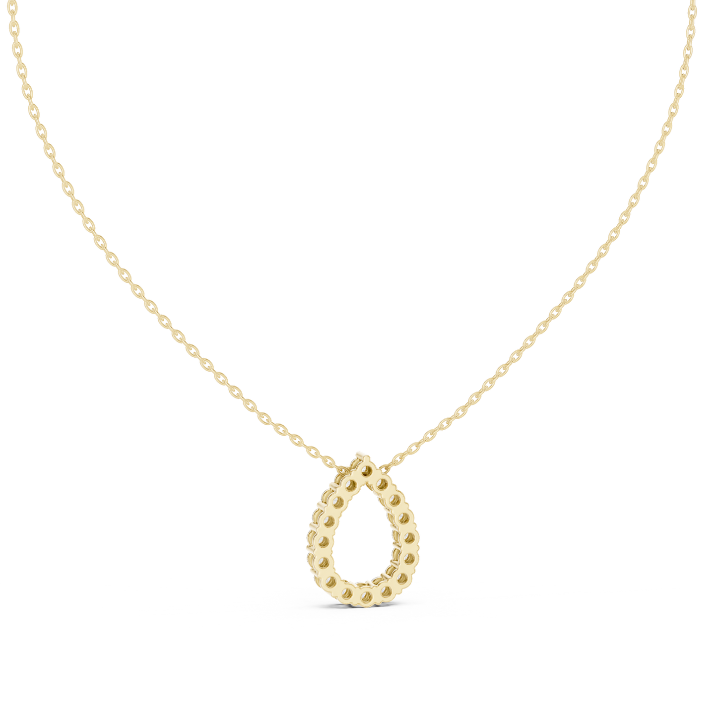 Eternal Teardrop Pendant (PND 0028) (Lab Grown)