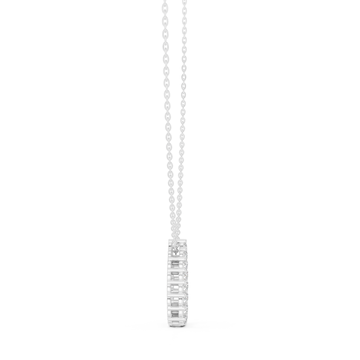 Eternal Teardrop Pendant (PND 0028) (Lab Grown)