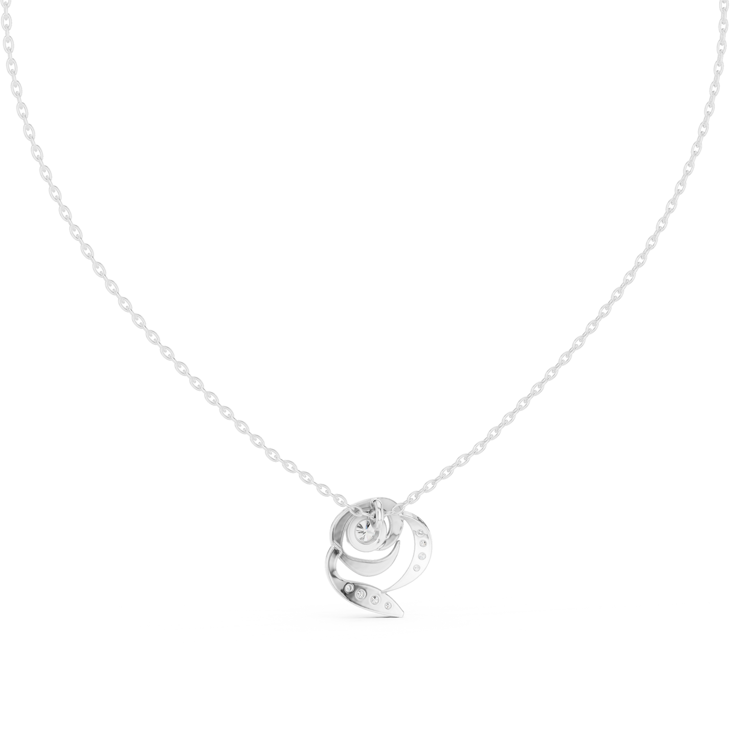 Floral Whirl Pendant (PND 0060)