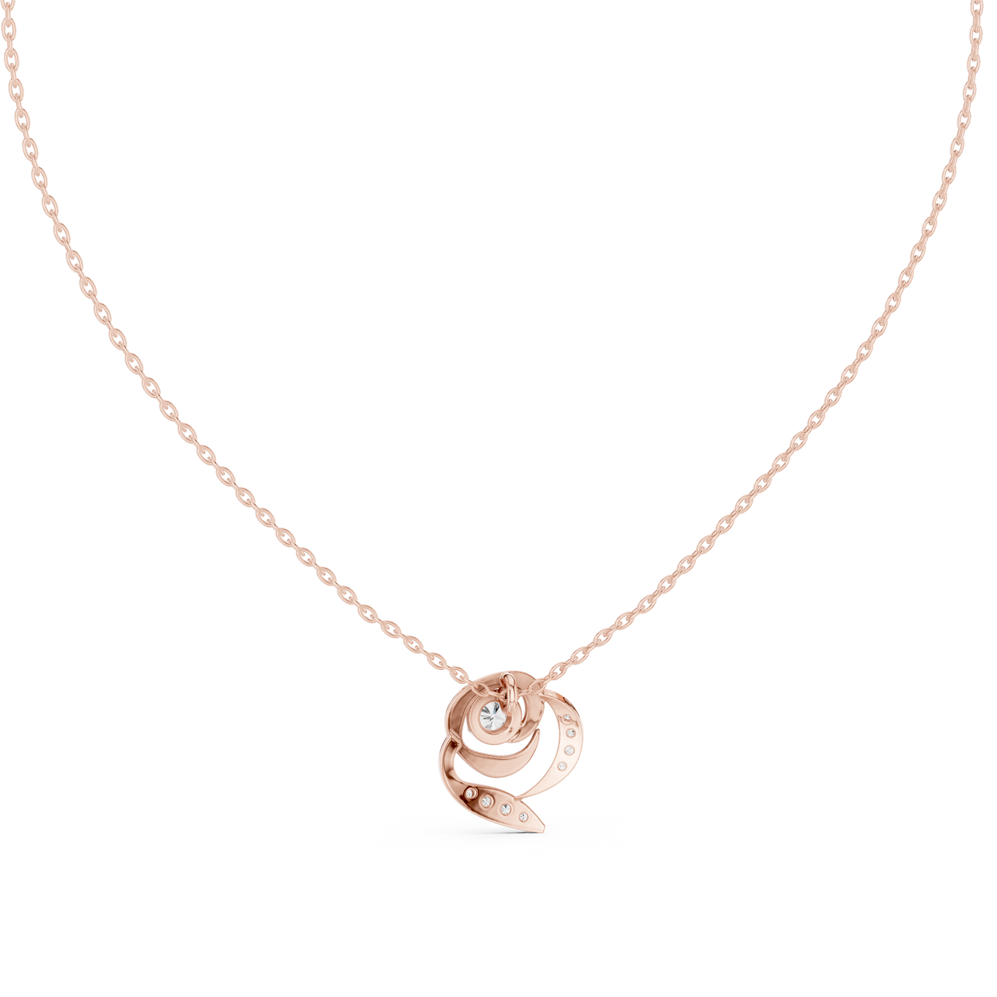 Floral Whirl Pendant (PND 0060)