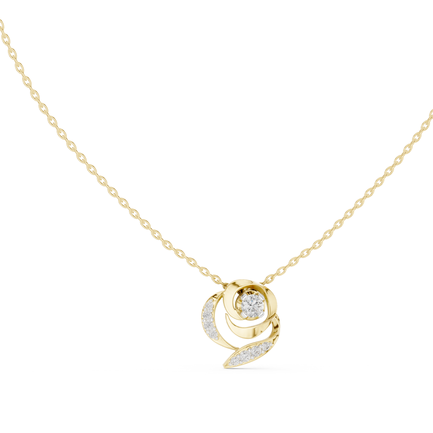 Floral Whirl Pendant (PND 0060)
