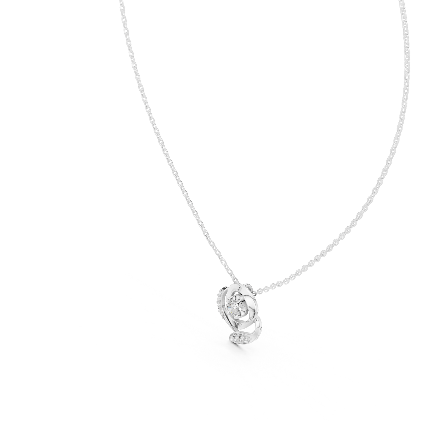 Floral Whirl Pendant (PND 0060)