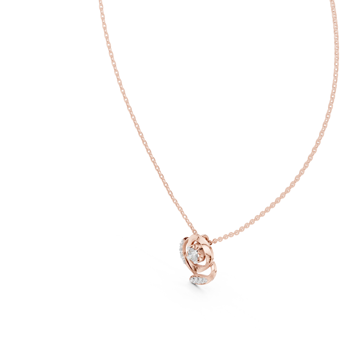 Floral Whirl Pendant (PND 0060)