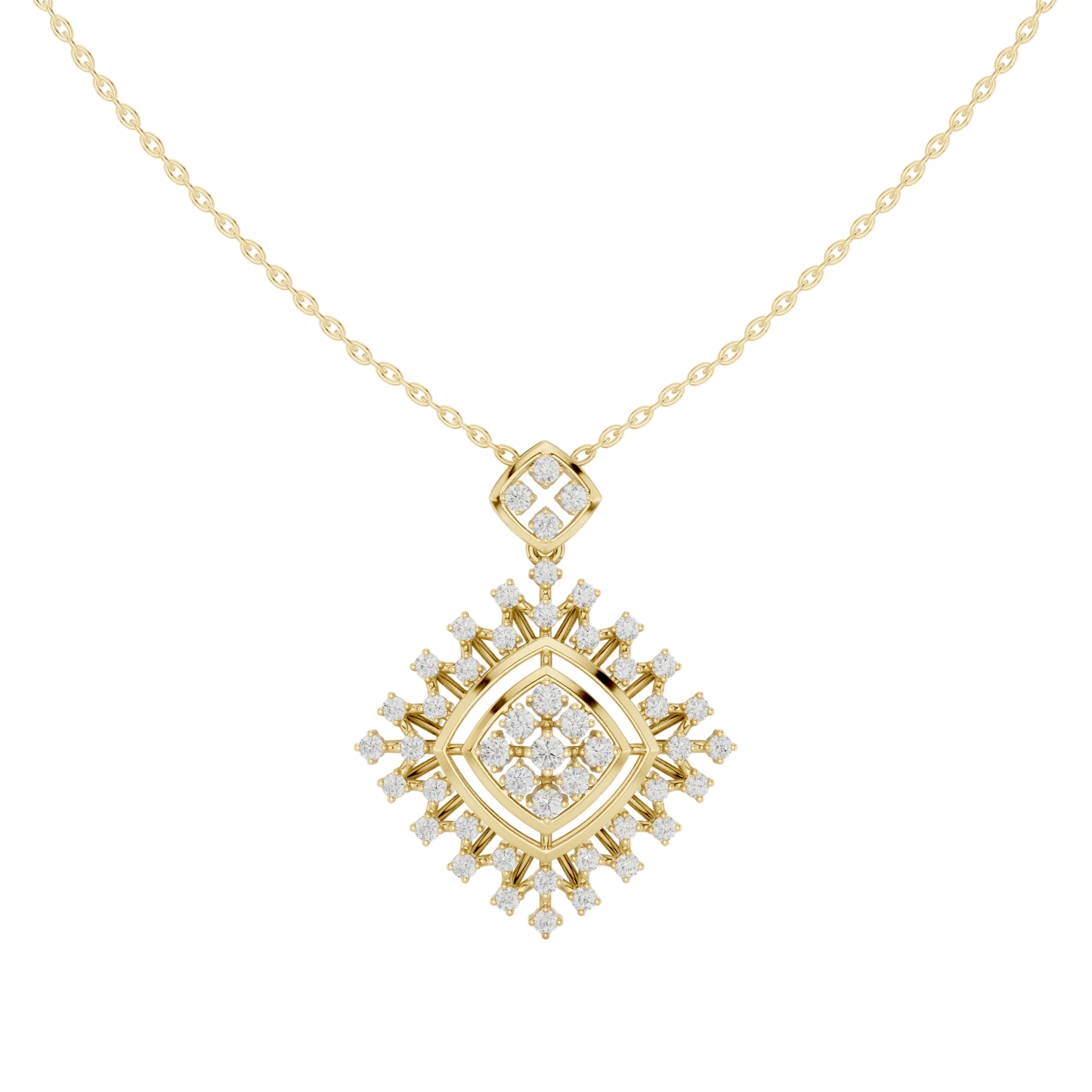 Radiant Crest Pendant (PND 0076)