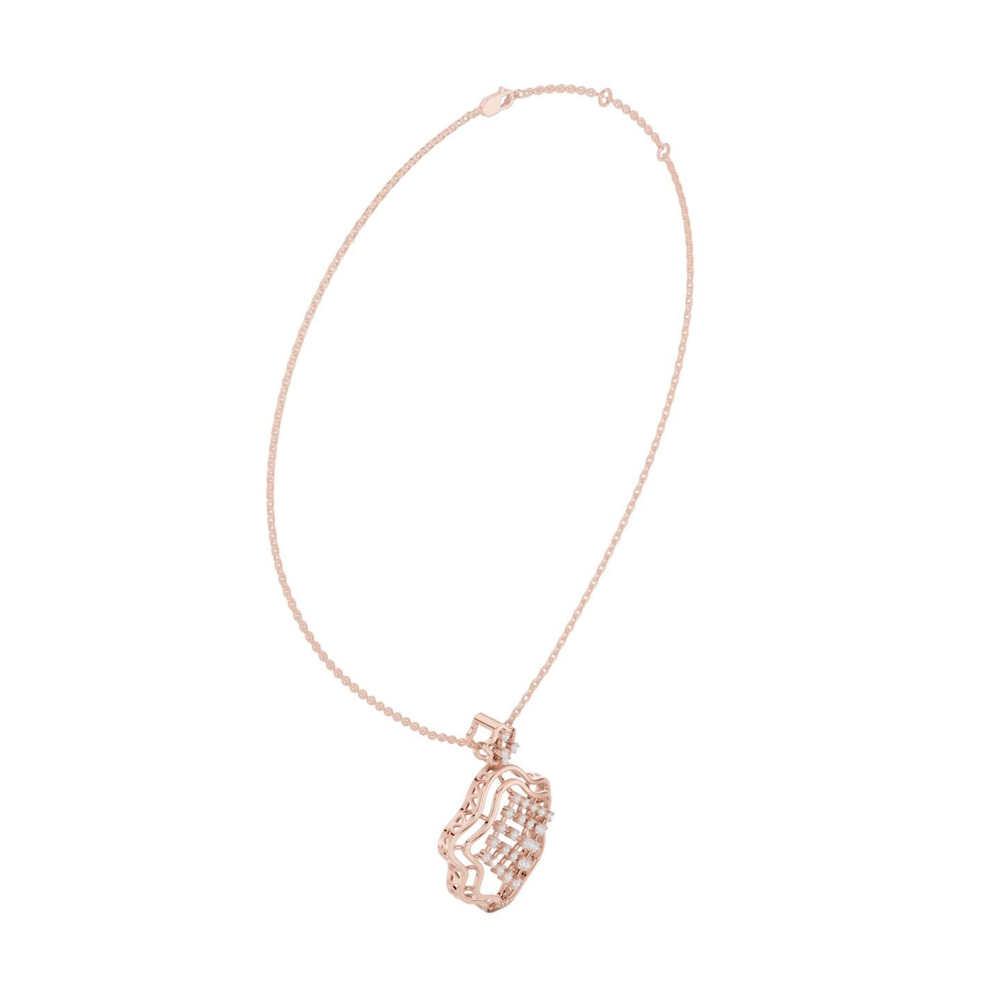 Lattice Bloom Pendant (PND 0079)