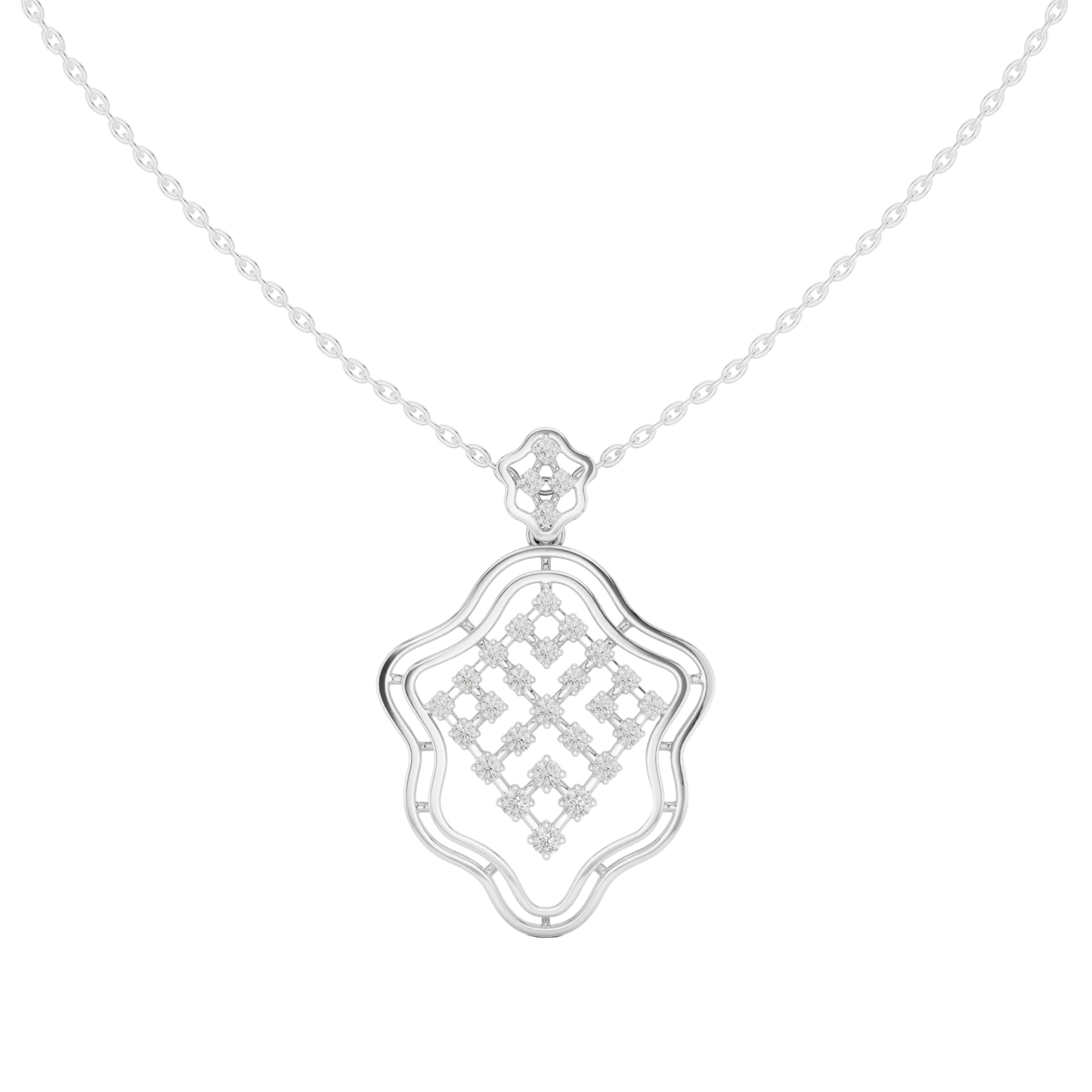 Lattice Bloom Pendant (PND 0079)