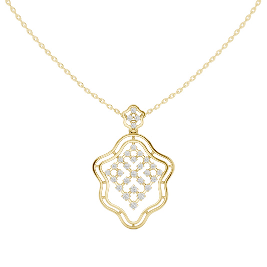 Lattice Bloom Pendant (PND 0079)