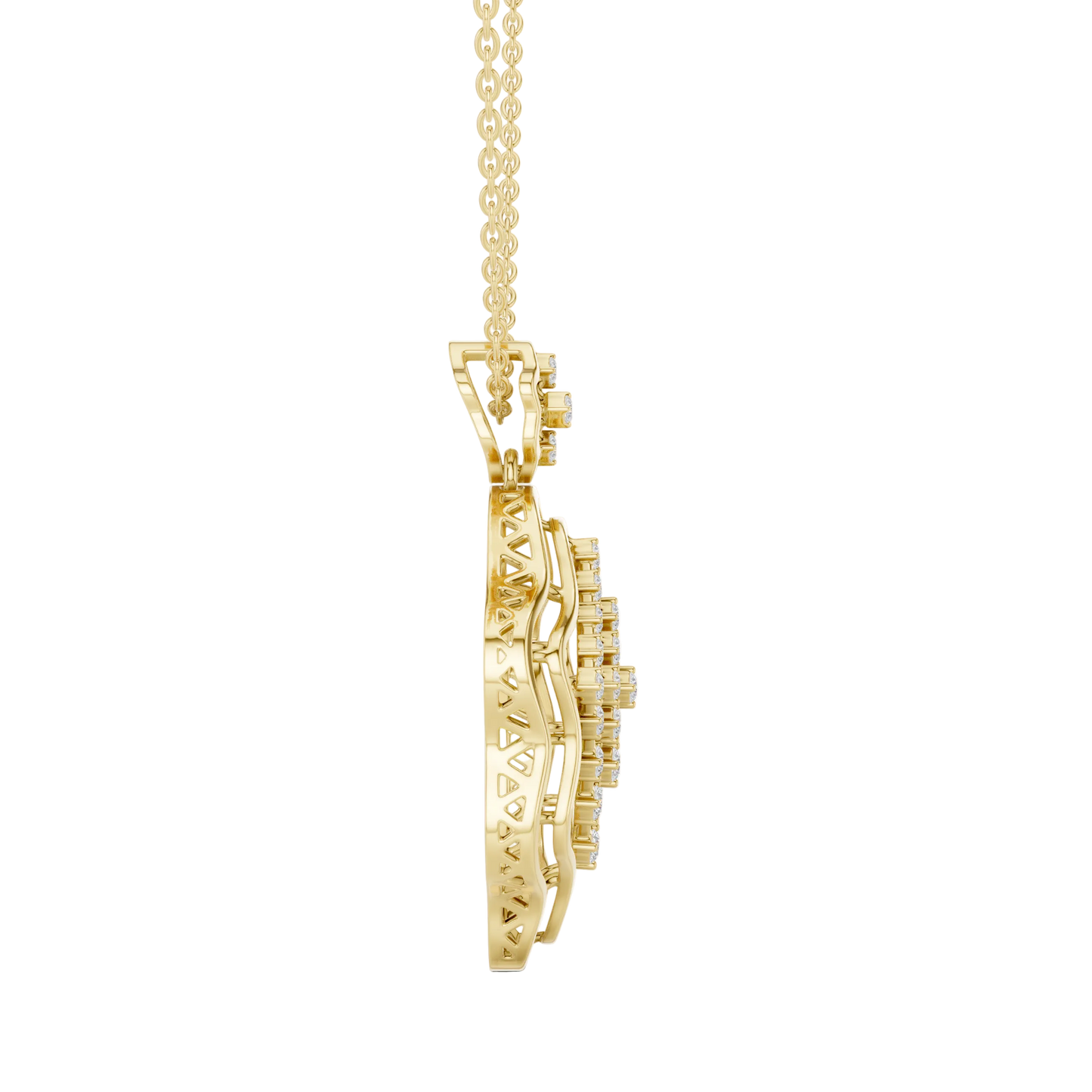 Lattice Bloom Pendant (PND 0079)