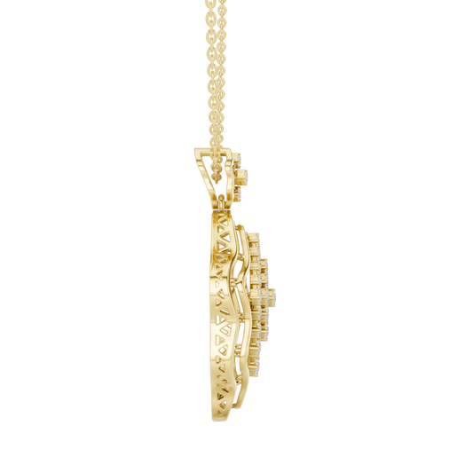 Lattice Bloom Pendant (PND 0079)