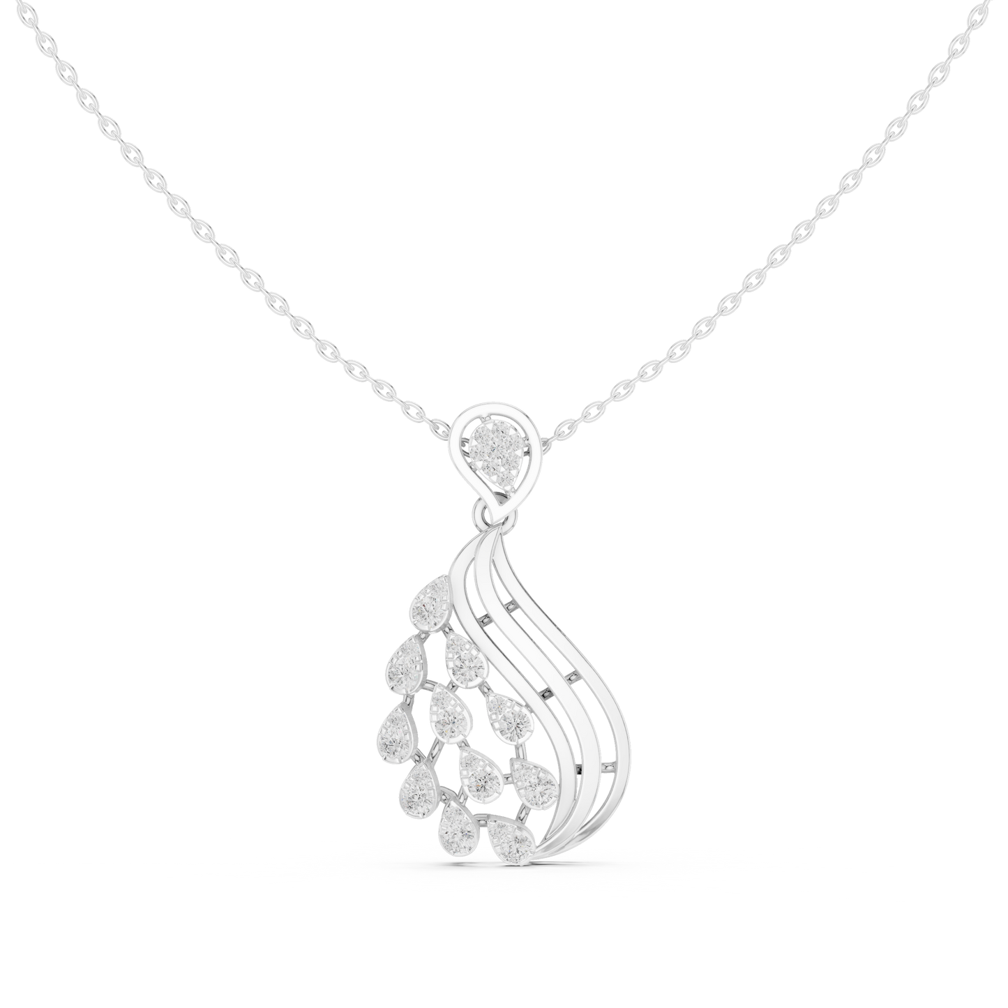 Serpentine Drop Pendant (PND 0086)