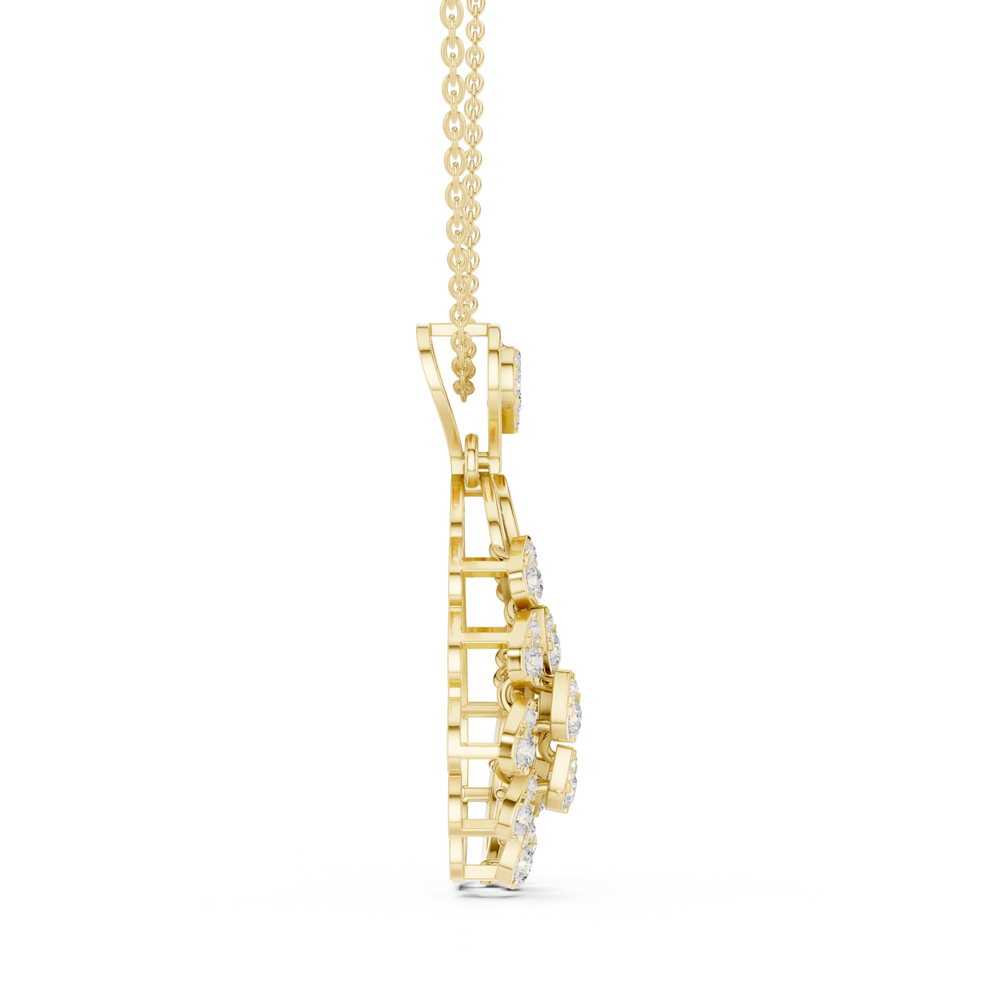 Serpentine Drop Pendant (PND 0086)