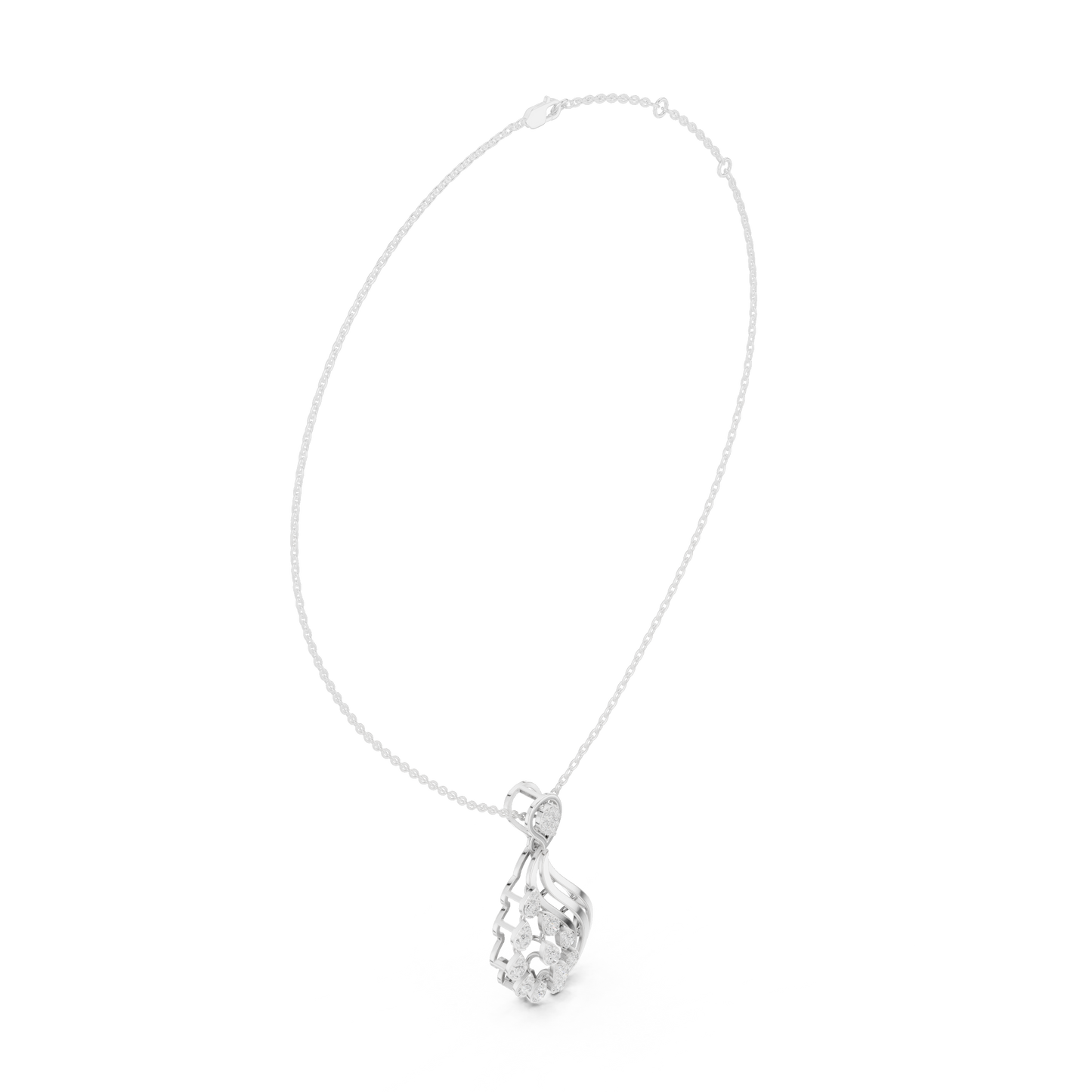 Serpentine Drop Pendant (PND 0086)