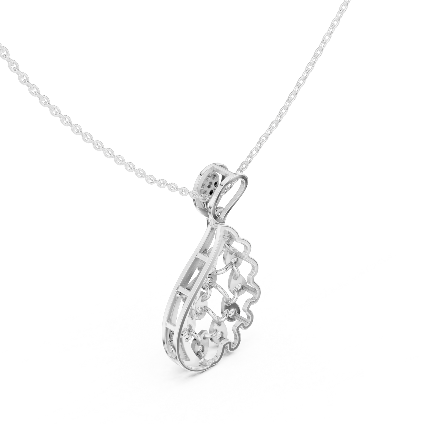 Serpentine Drop Pendant (PND 0086)