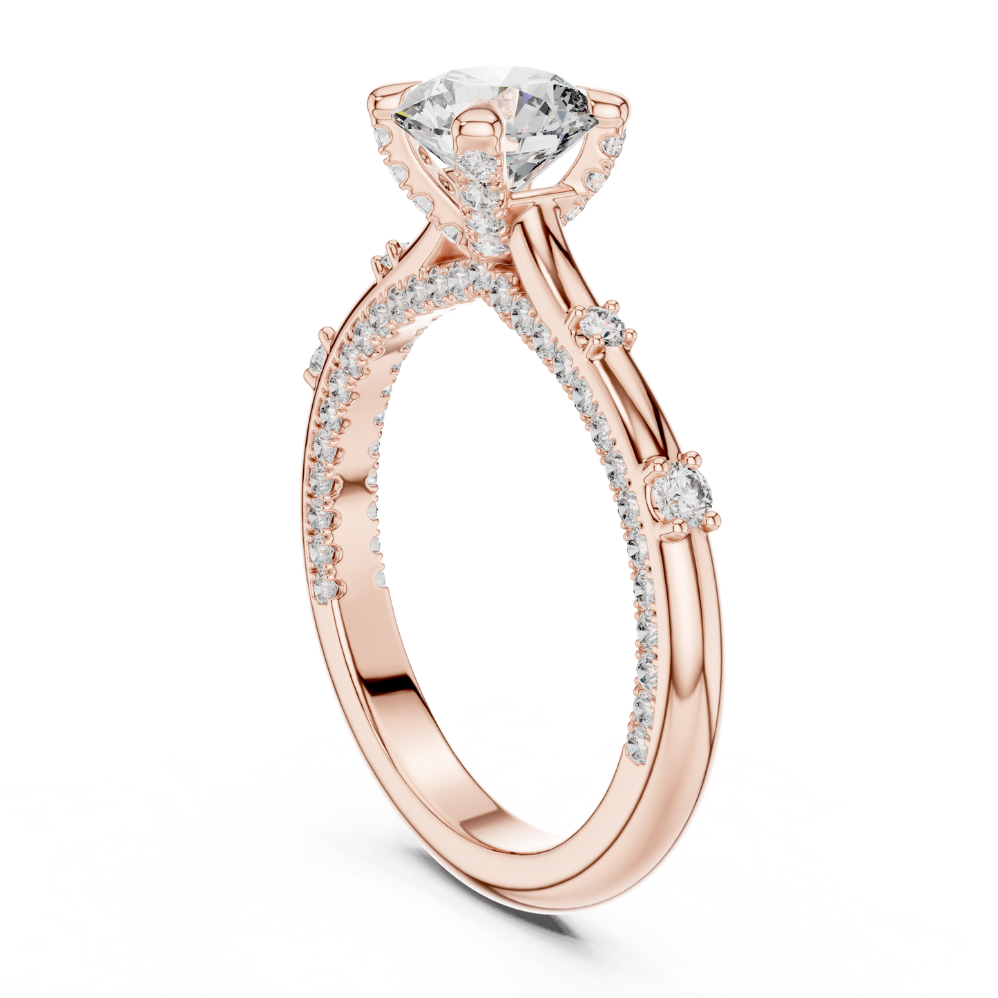 Crown Ring (RNG 0079) (Lab Grown)