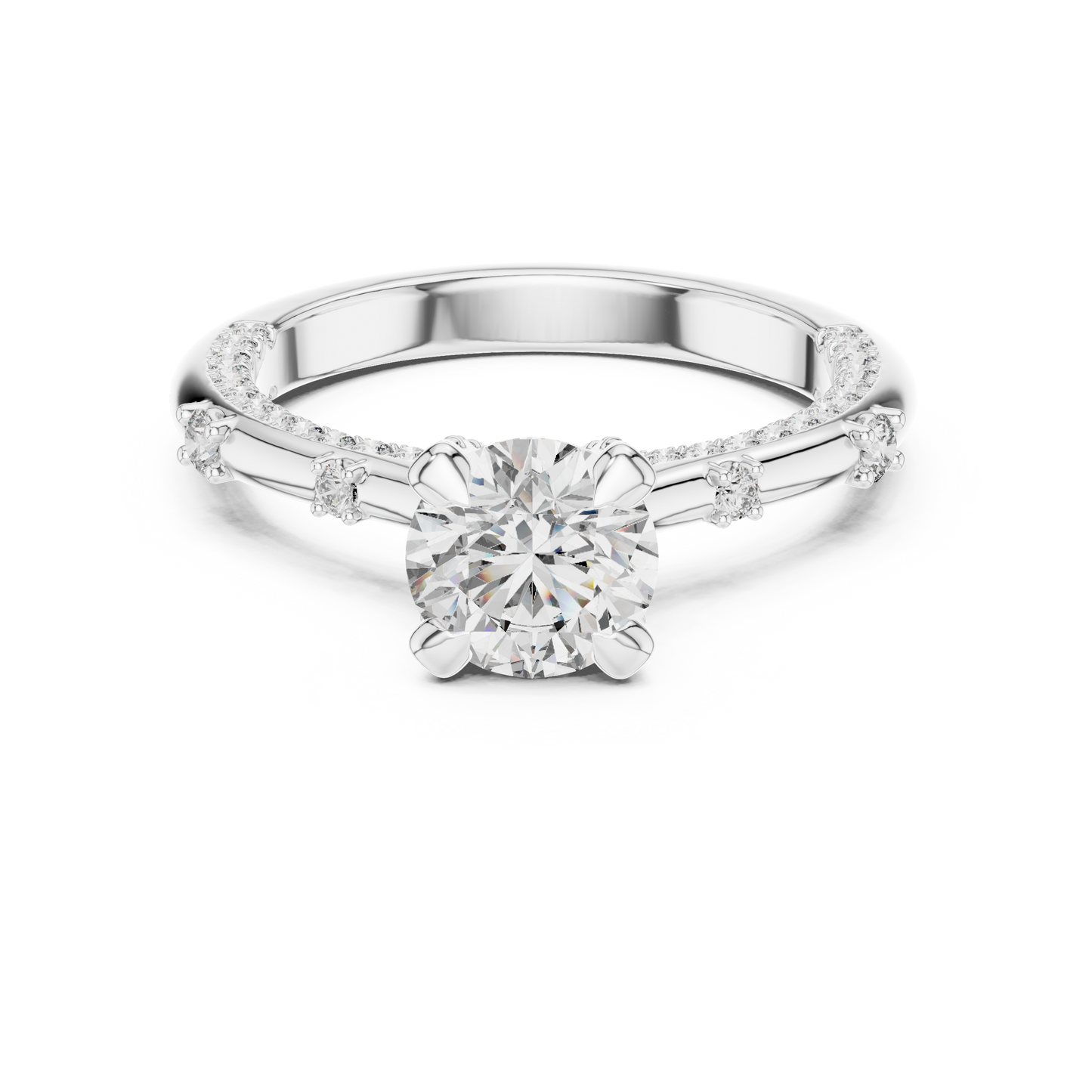 Crown Ring (RNG 0079) (Lab Grown)