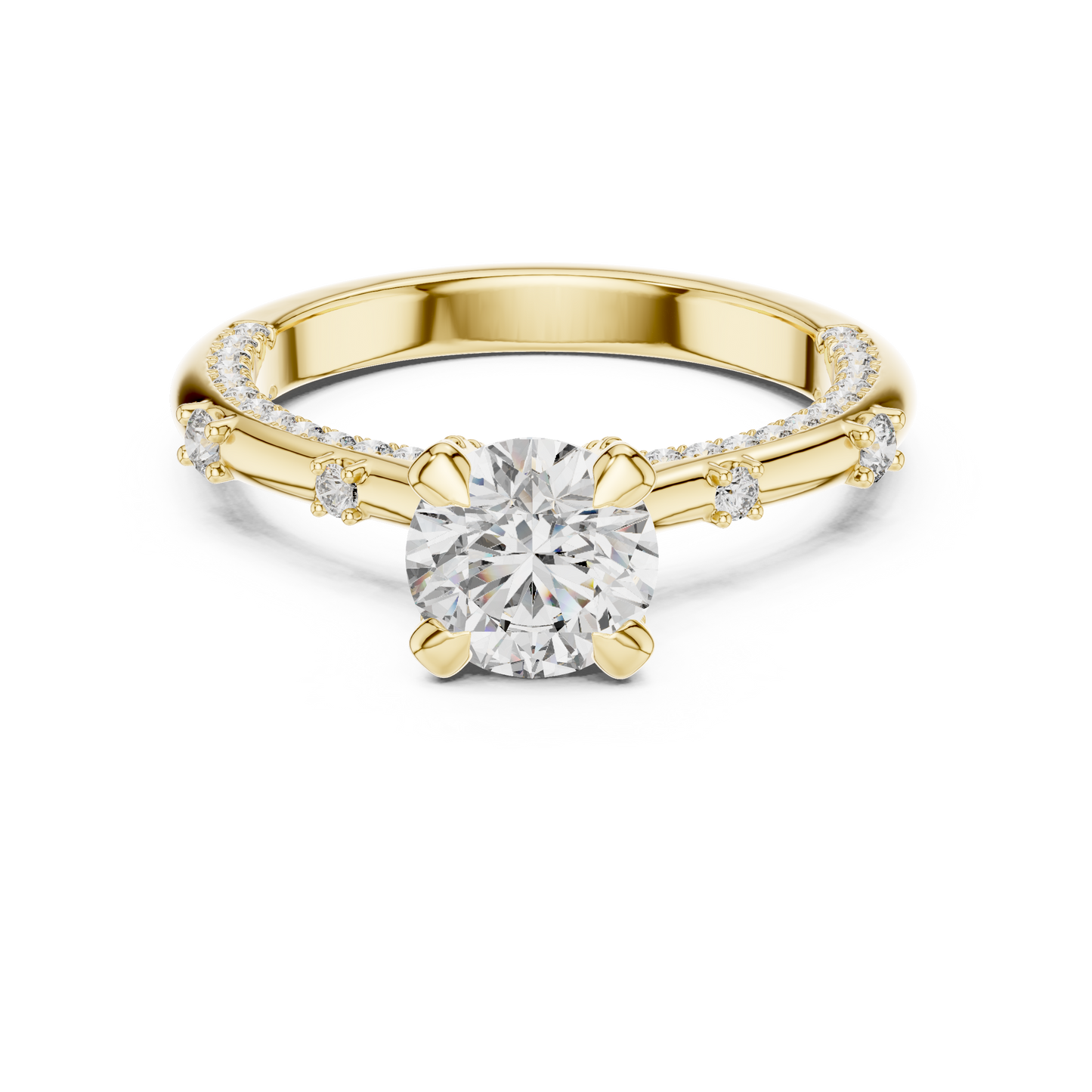 Crown Ring (RNG 0079) (Lab Grown)