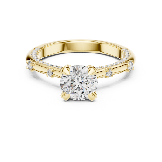 Crown Ring (RNG 0079) (Lab Grown)