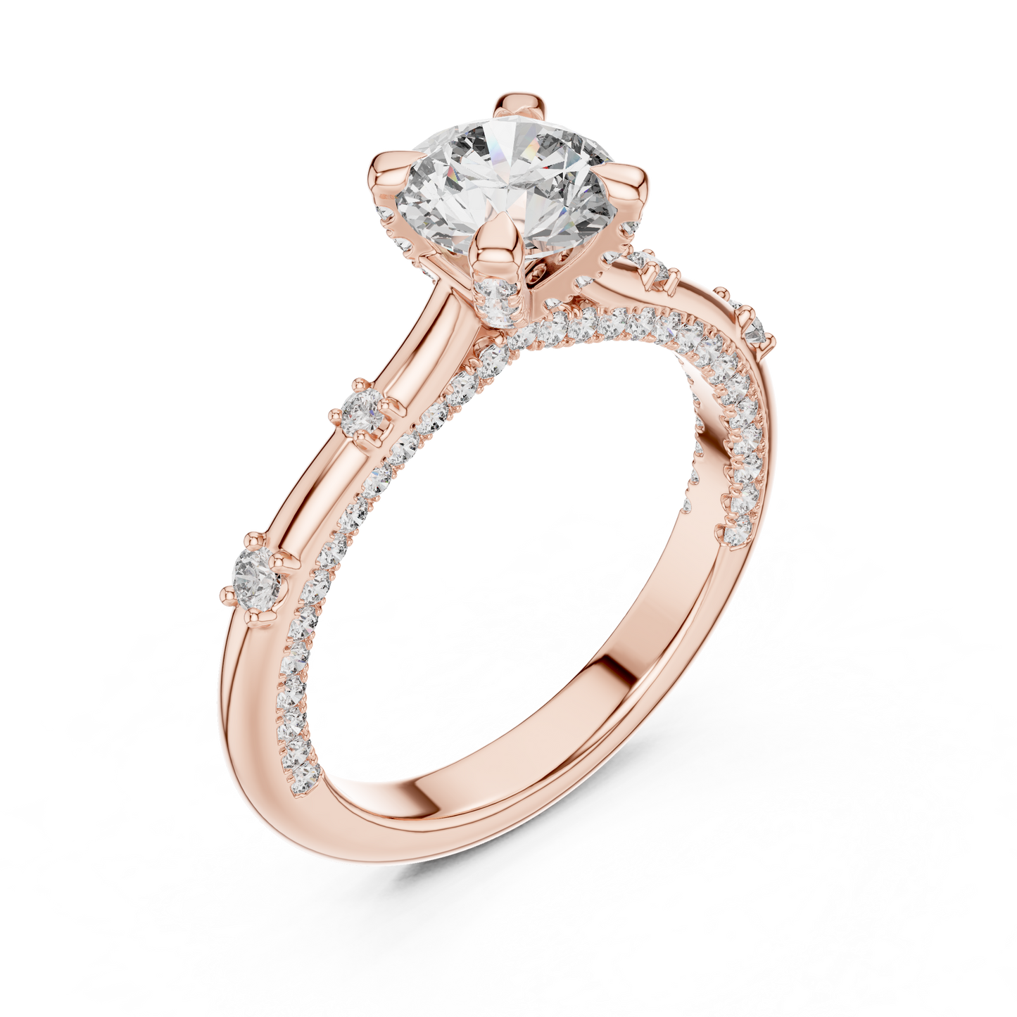 Crown Ring (RNG 0079) (Lab Grown)