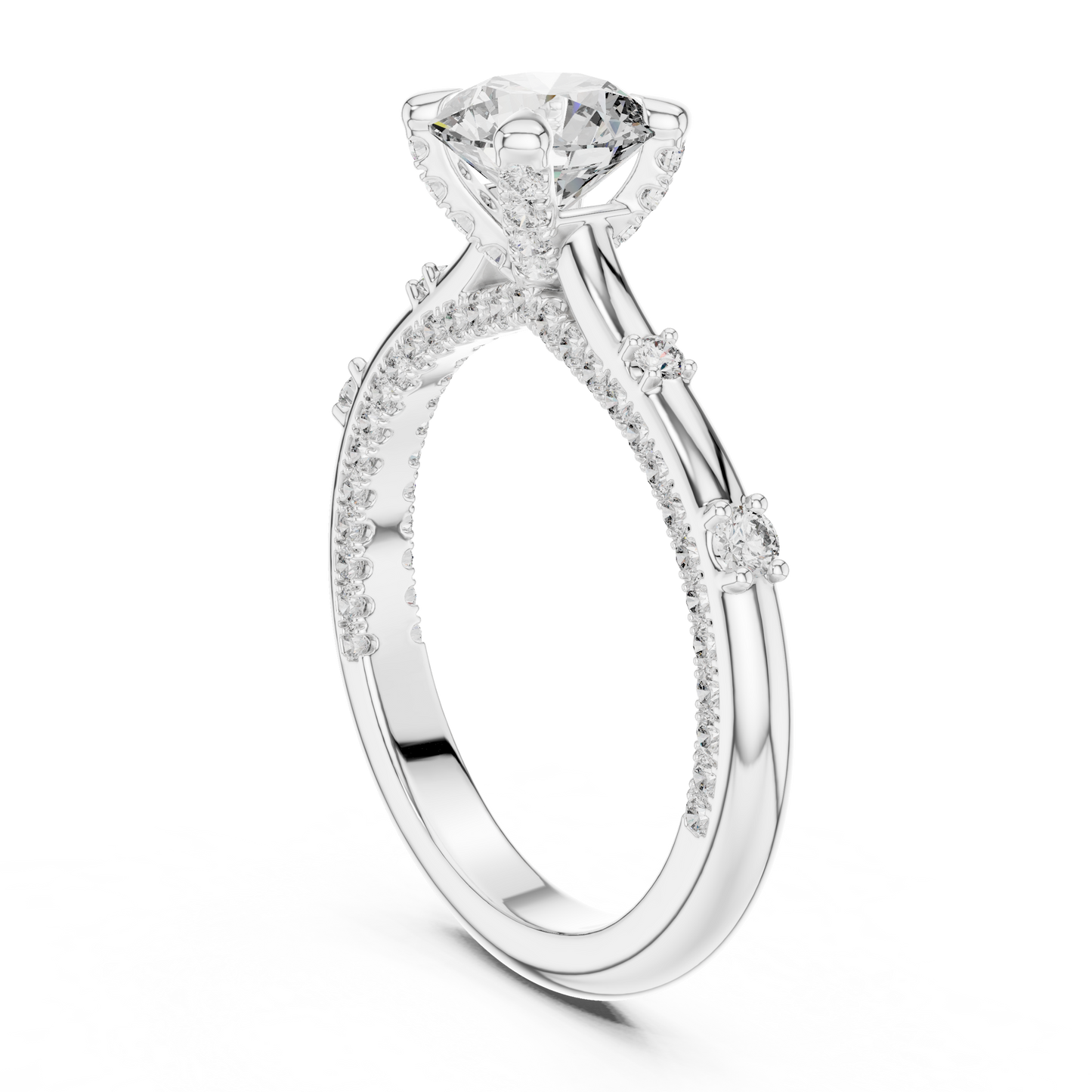 Crown Ring (RNG 0079) (Lab Grown)