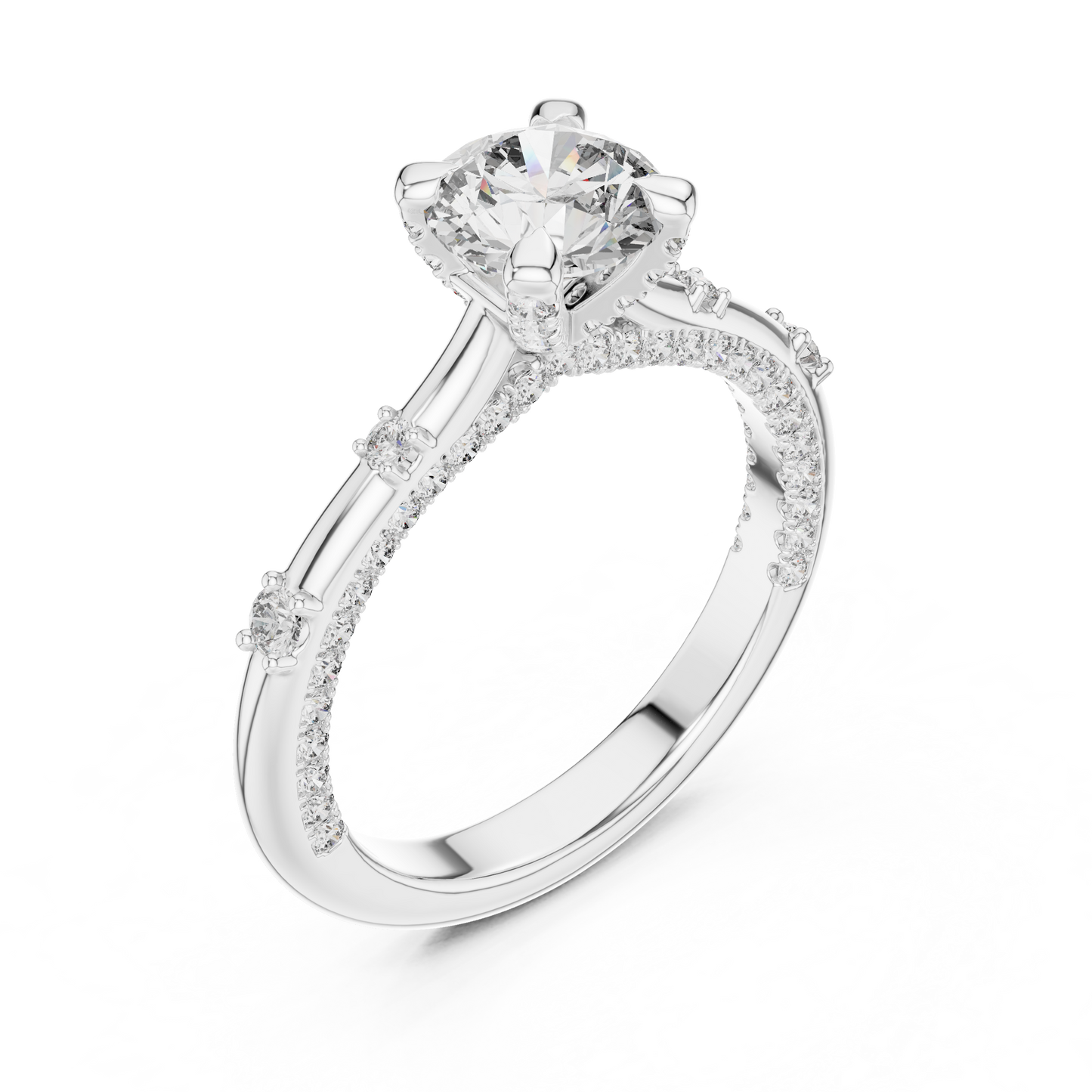 Crown Ring (RNG 0079) (Lab Grown)
