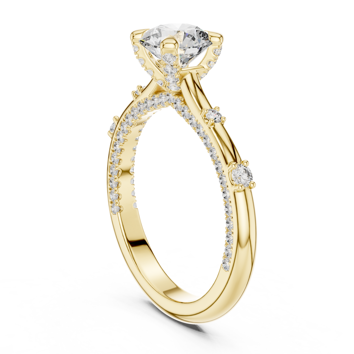 Crown Ring (RNG 0079) (Lab Grown)
