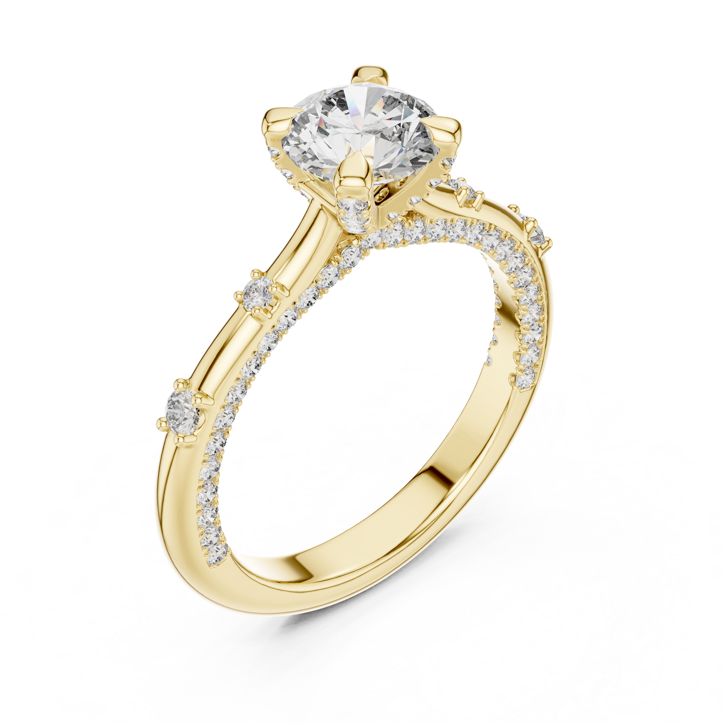 Crown Ring (RNG 0079) (Lab Grown)