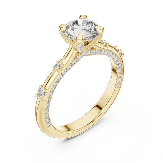 Crown Ring (RNG 0079) (Lab Grown)