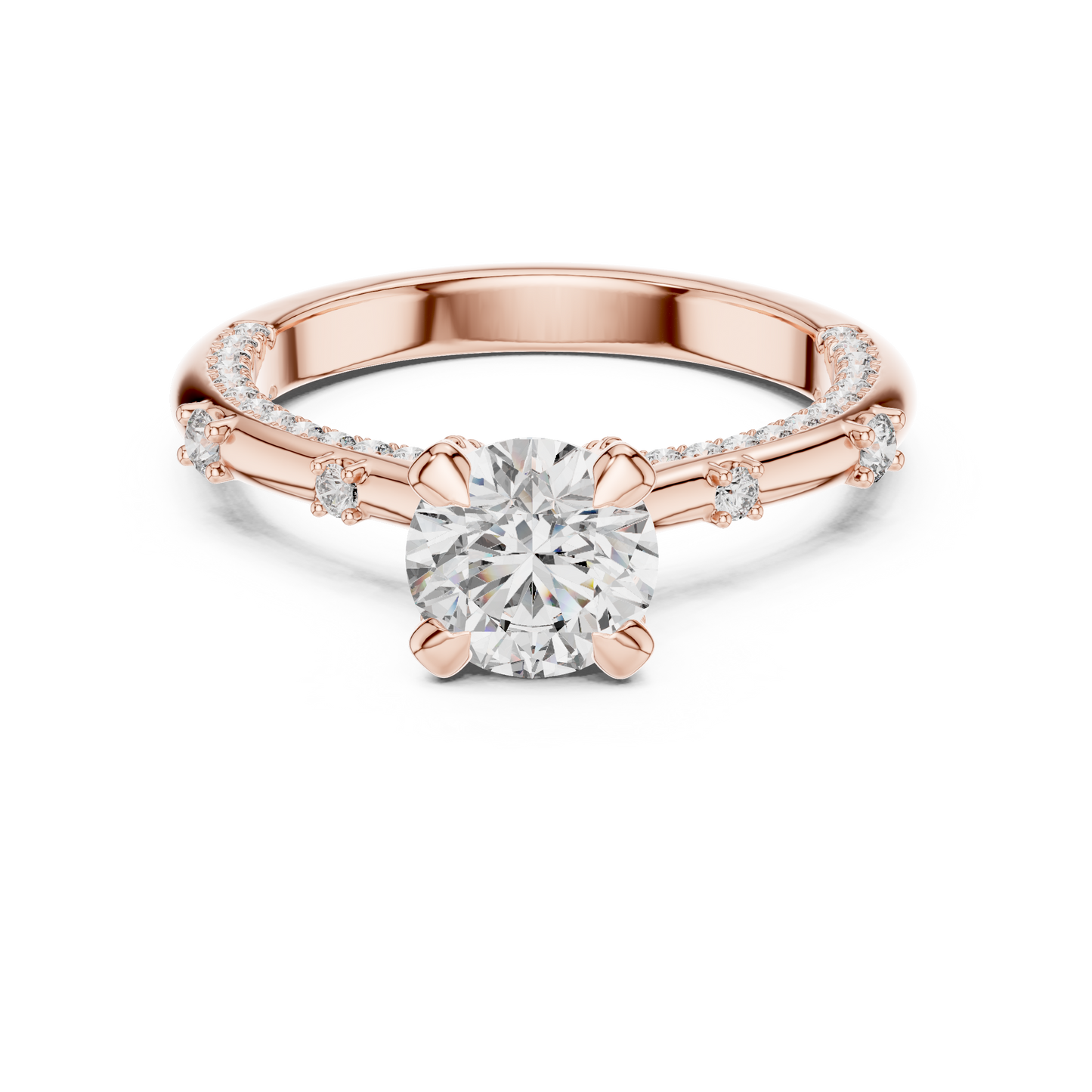 Crown Ring (RNG 0079) (Lab Grown)