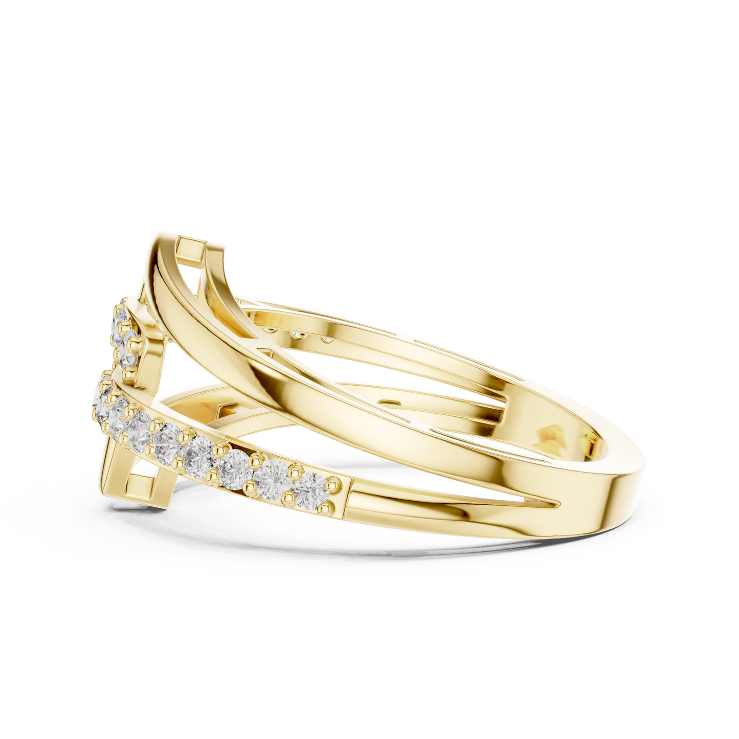 Inter-Linked Grace Ring (RNG 0101) (Lab Grown)