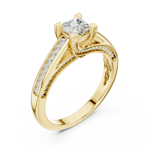 Crown Lift Solitaire Ring (RNG 1027)